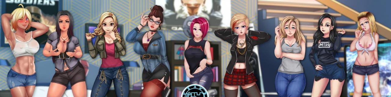 性感的爱 V20.1.1 最新PC加安卓汉化版,有全CG和作弊,快来跟妹子合租吧