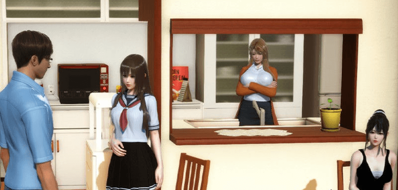 幸福家庭 Ver1.0 PC和安卓中文版，是新作加上有攻略