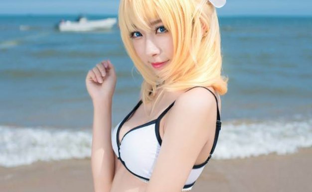 Saber 泳装福利美图 Cn:天气妞