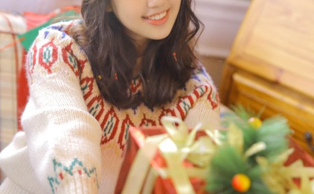 丝袜长腿的美女圣诞主题摄影性感美图