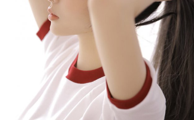 长腿美女紧身短袖性感迷人丰满美图