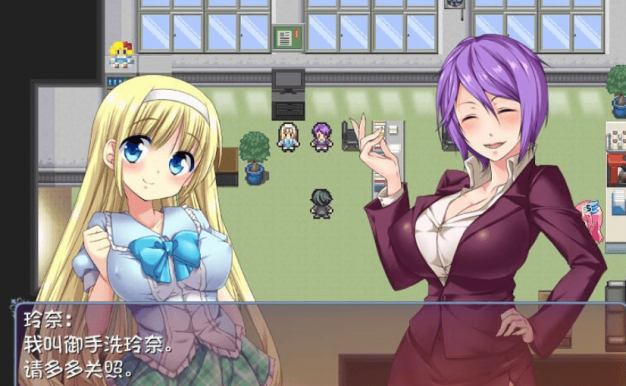 乱来娘偶像48 2.01 电脑汉化版,有全CG存档加上攻略,好的战斗画面和全CV