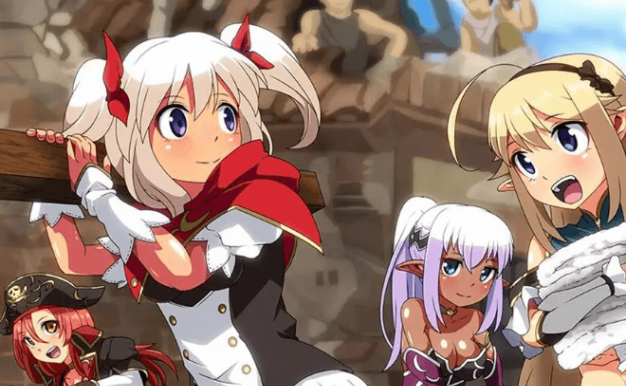 骑士的洗礼之路 电脑和安卓版,很可爱的2D画风,组队一起送人头的骑士妹子