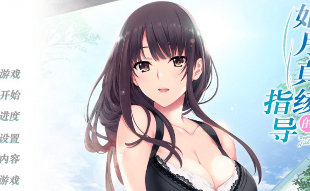 如月真绫的指导 精修汉化中文PC版,有存档加上攻略